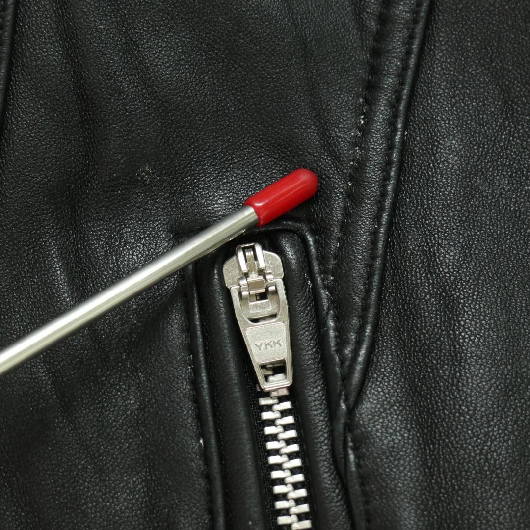 JACK ROSE/ジャックローズ ラムレザー シングルライダースジャケット