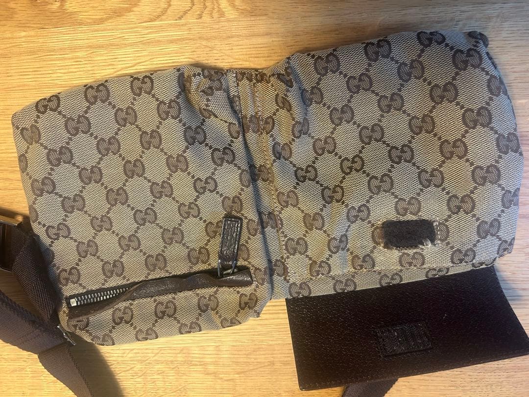 フ*)様 GUCCI GGパターン ボディバッグ