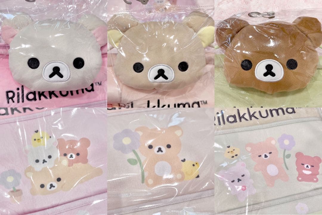 ♡新品♡コリラックマ 5点 SPINNS チャイロイコグマ ぬいぐるみ いちご