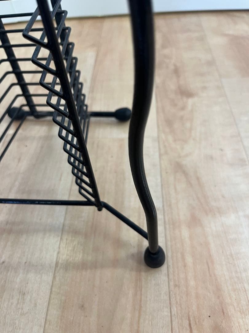 90's ポストモダン CDラック CDタワー ブラック ヴィンテージ