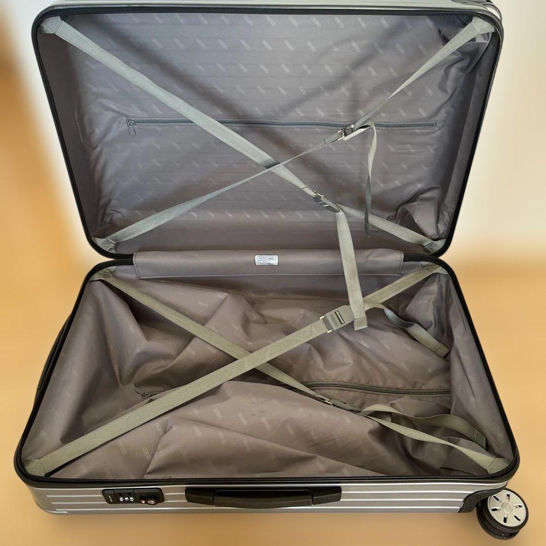 RIMOWA SALSA リモワ サルサ87L 4輪TSAロック付 銀
