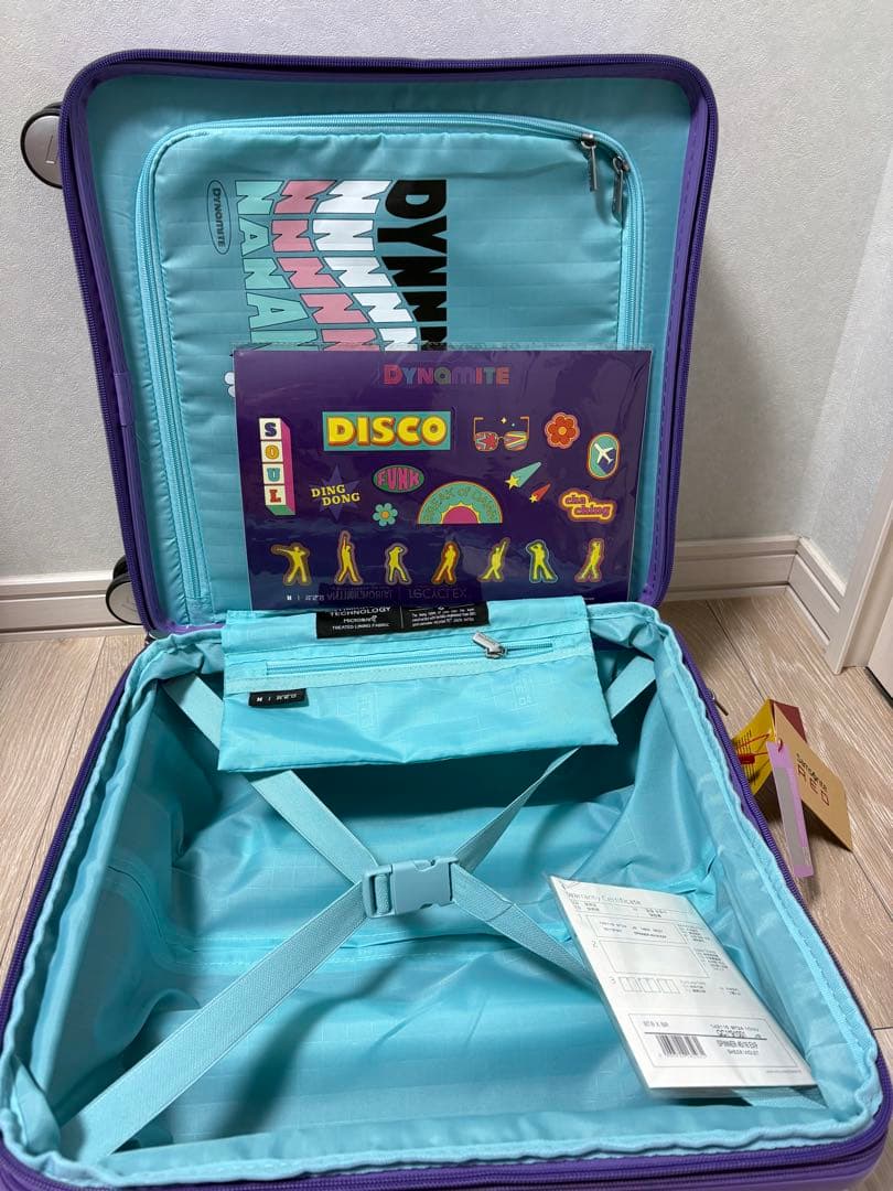 BTS ダイナマイト×サムソナイト キャリーケース