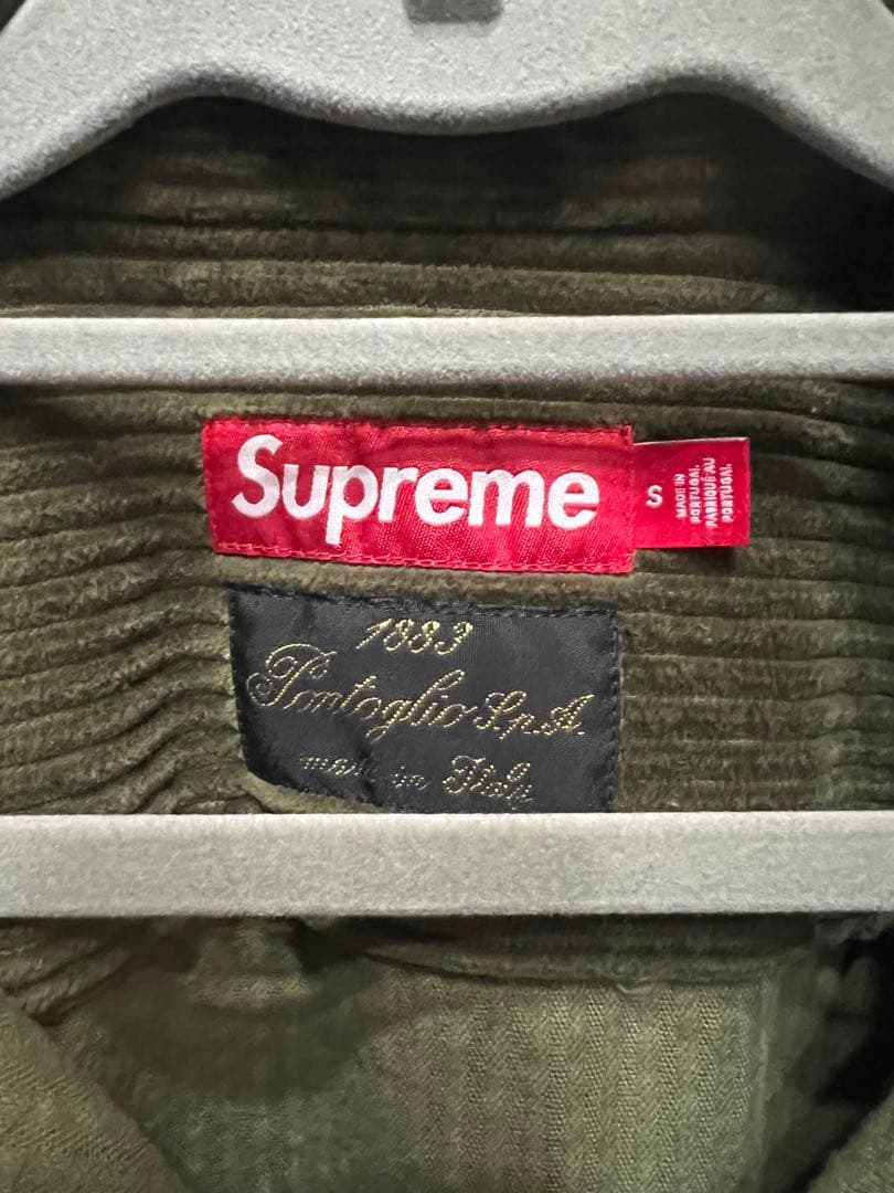 トップス supreme Wide Wale Corduroy Snap Shirt