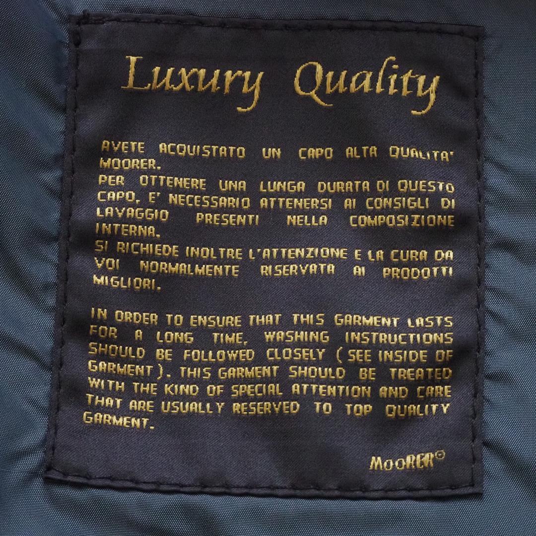 【最高級】ムーレー MORANDI ダブルブレスト スプリングコート