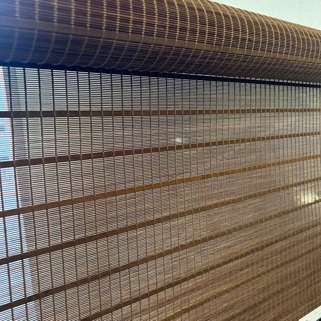 週末セール♪③タチカワ ロールスクリーン 竹すだれ 中古3台