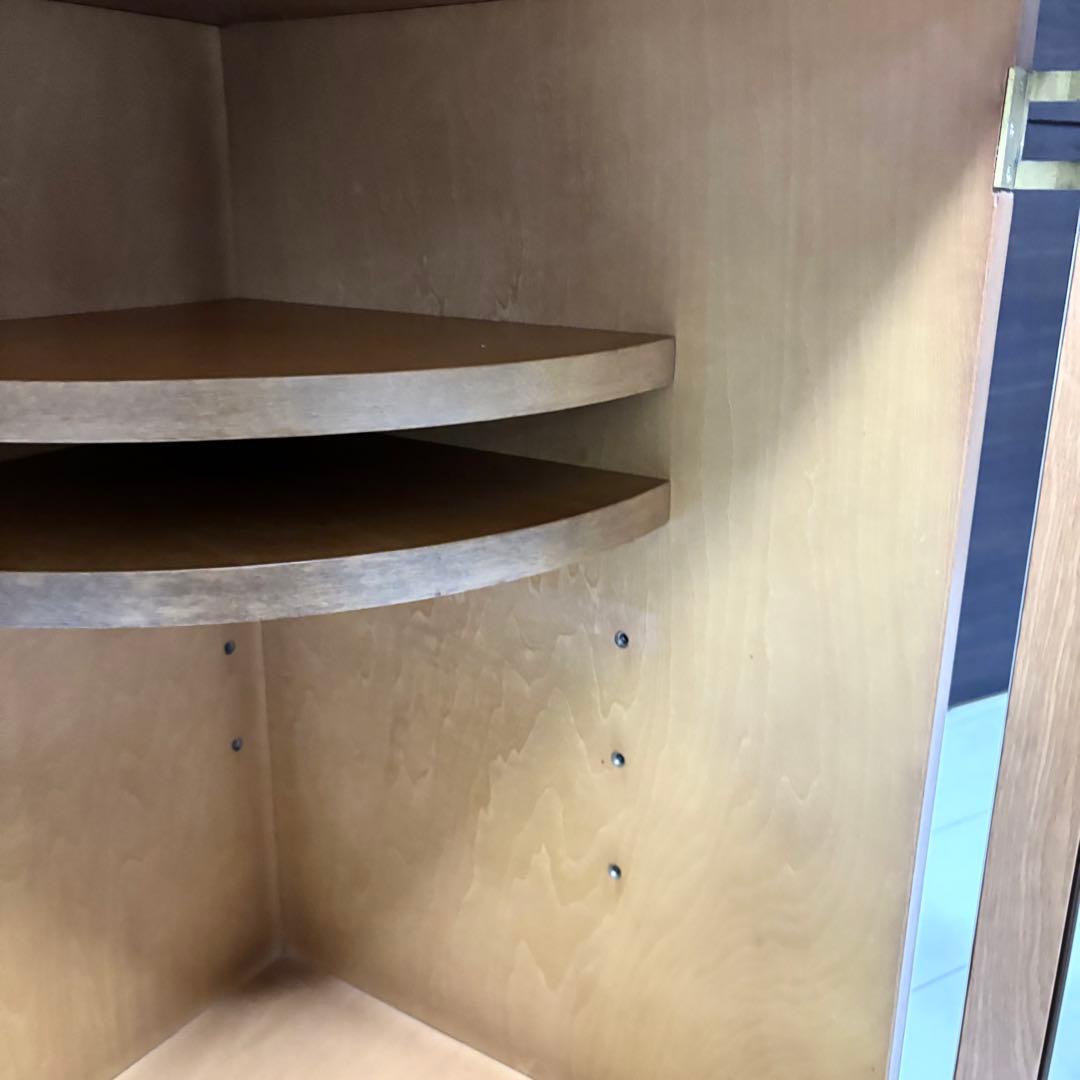 カリモク コーナーボード コーナーキャビネット 飾り棚 リビング収納