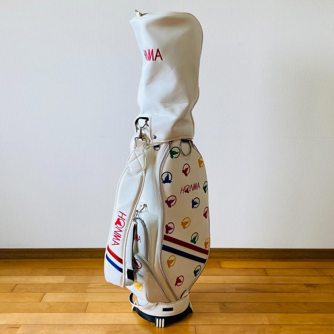 HONMA 本間ゴルフ ホンマ ゴルフ キャディーバッグ モグラ柄 9型 6分割