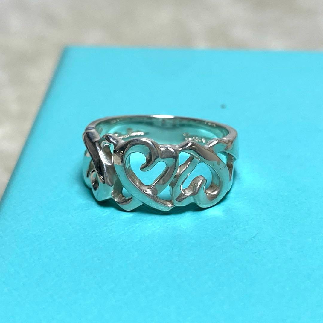TIFFANY&Co.ティファニー　ラビングハートリング　9号