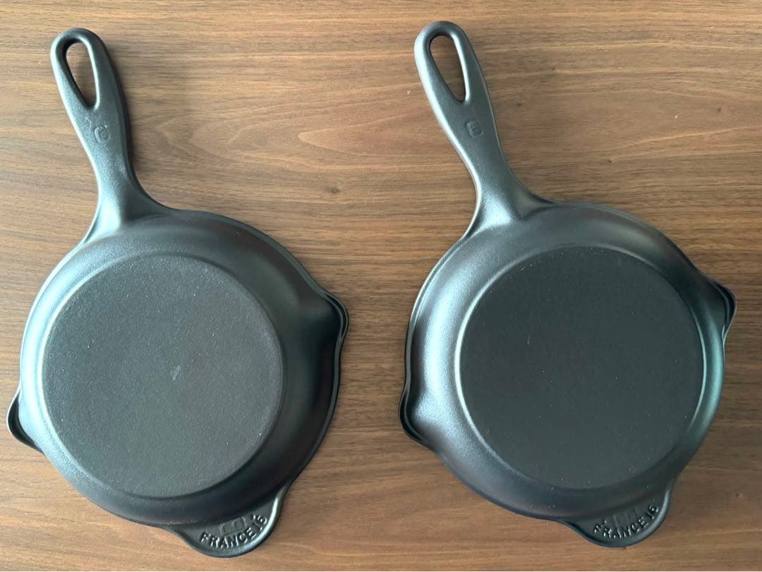 【新品未使用】ルクルーゼ スキレット 2個セット