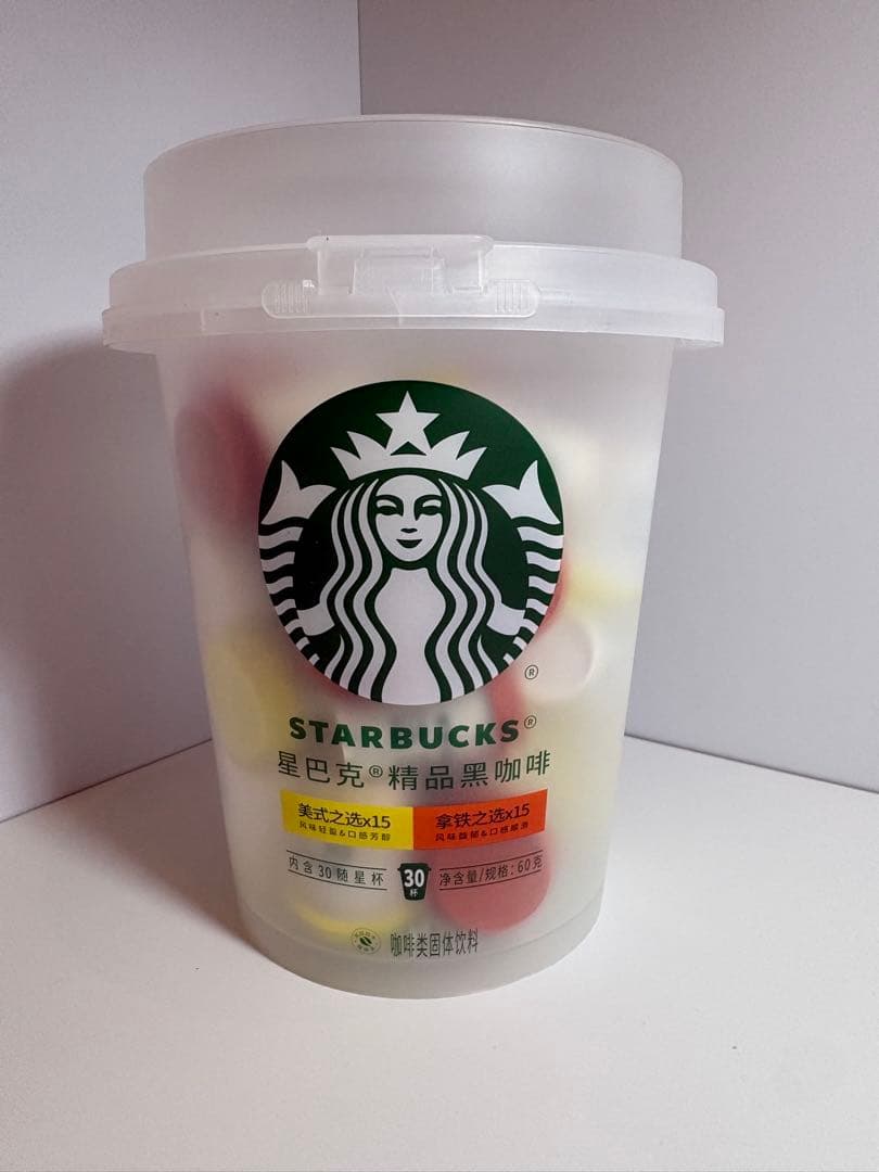 【STARBUCKS】スタバ インスタントコーヒー 30杯入り 中国限定