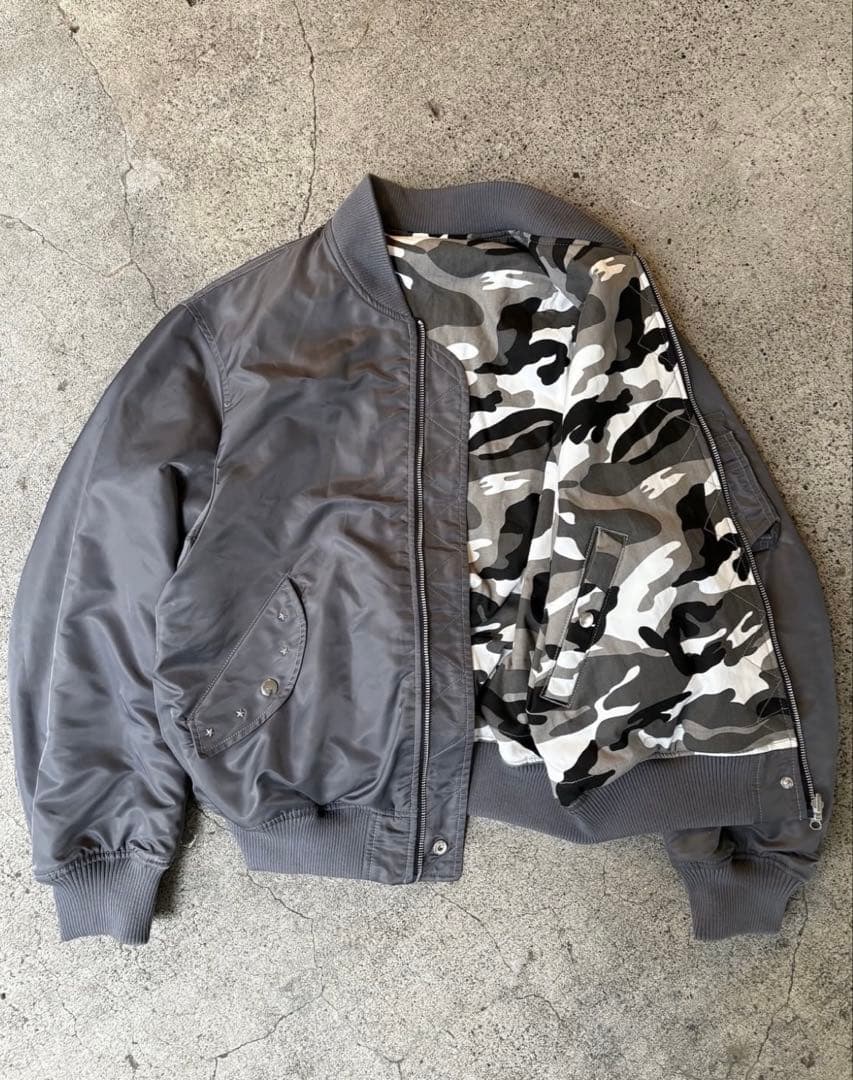 ジャケット・アウター Camo Reversible MA-1 Jacket