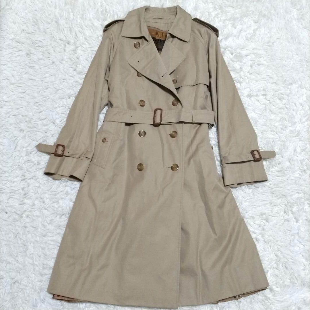 極美品　バーバリー　トレンチコート　ハニーベージュ　ライナー　ノバチェック