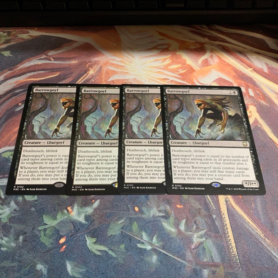 mtg バロウゴイフ　4枚