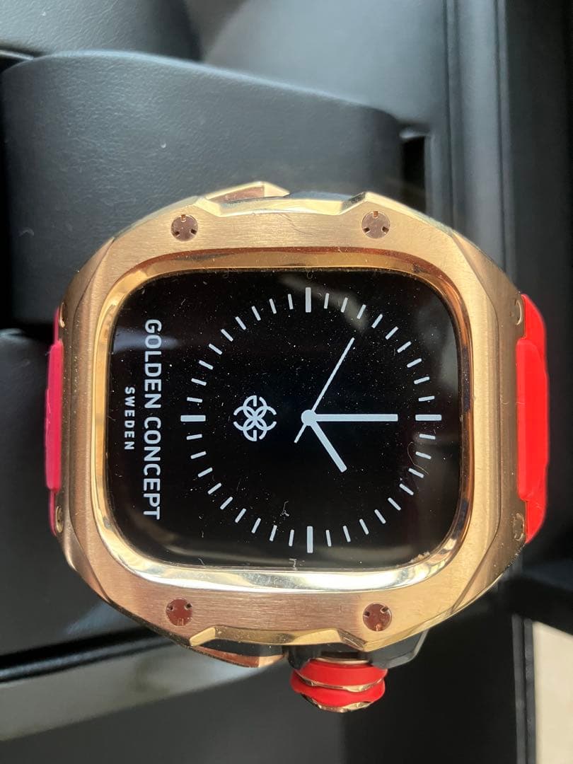GOLDEN CONCEPT ローズゴールド/レッドベルト・ブラックベルト