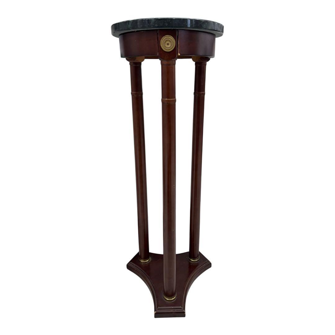 大理石天板サイドテーブル イタリア製アンティーク