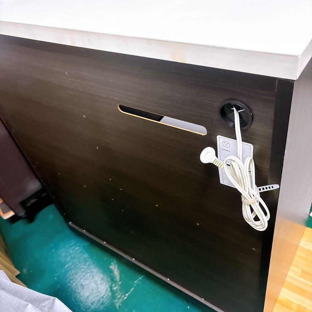 【送料設置込み】ニトリ キッチンボード ポスティア90 ブラック黒