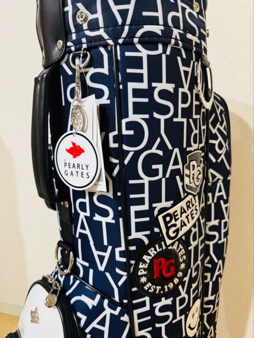 PEARLY GATES キャディバッグ ゴルフバッグ　女性用　キャスター付き