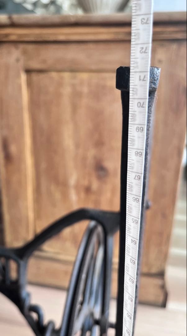 アンティーク　ミシン台　脚