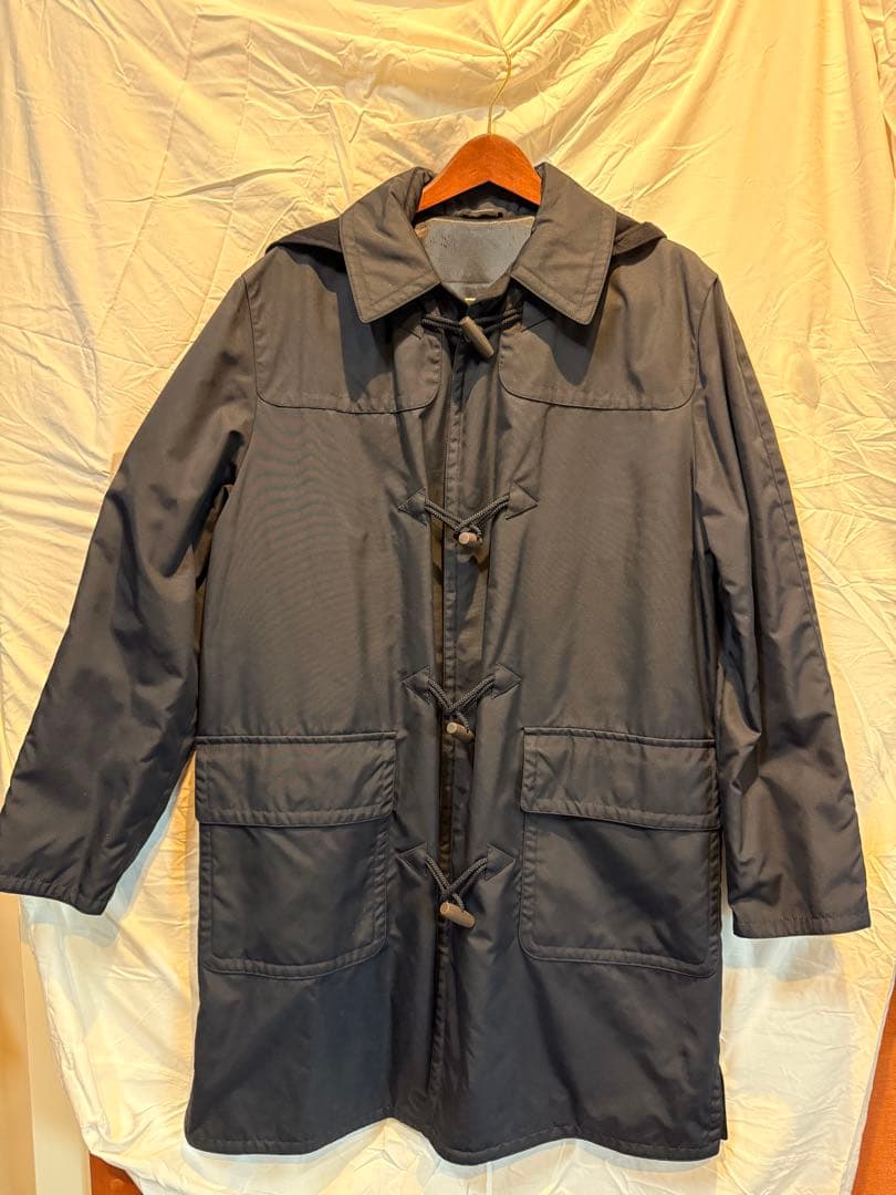 HERMES フード付きトレンチコート 48