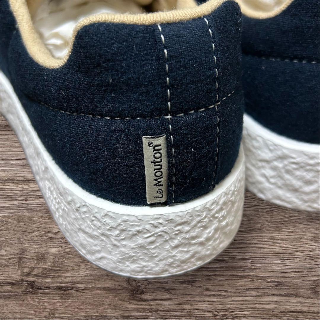 ルムトン ダーク　ネイビー スニーカー 24.0cm 軽い　韓国　人気