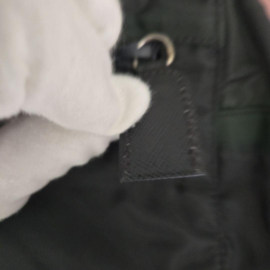 tatsu5955　PRADA カーキ ナイロンミニボストンバッグ