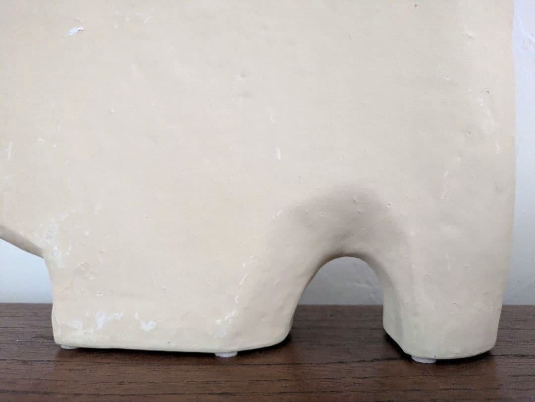 置物　アート　オブジェ　インド製　ヴィンテージ　アンティーク　木製