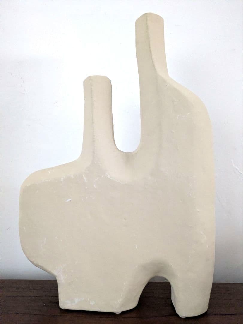 置物　アート　オブジェ　インド製　ヴィンテージ　アンティーク　木製