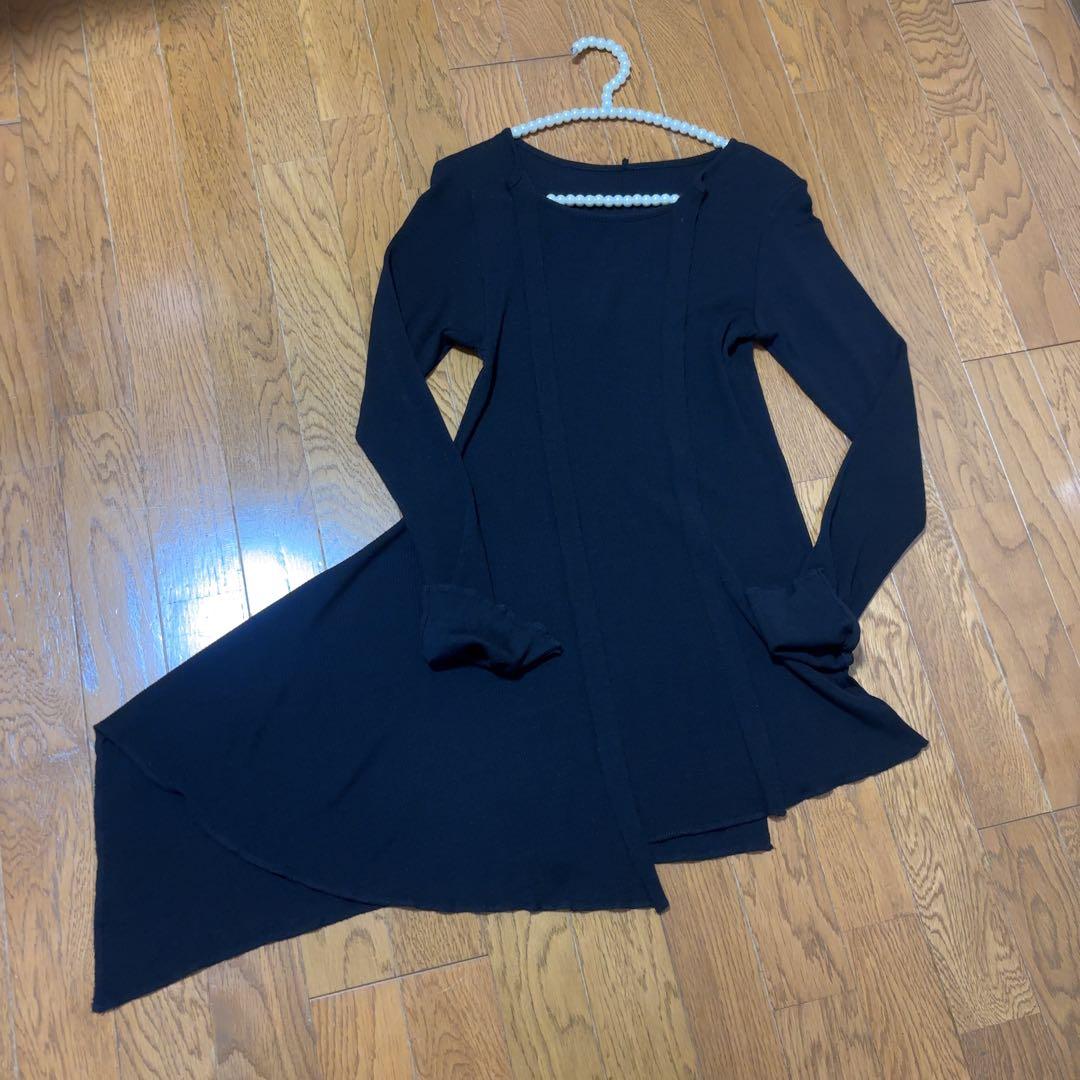 ヨウジヤマモト 変形ニット 黒