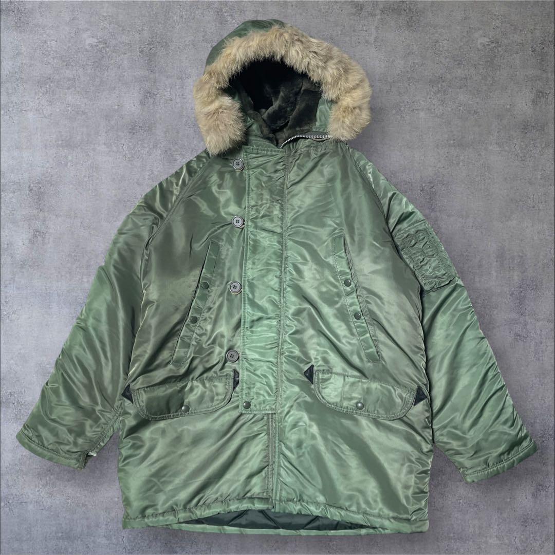 美品 SPIEWAK N-3B USA製 idealジップ 42 XLサイズ