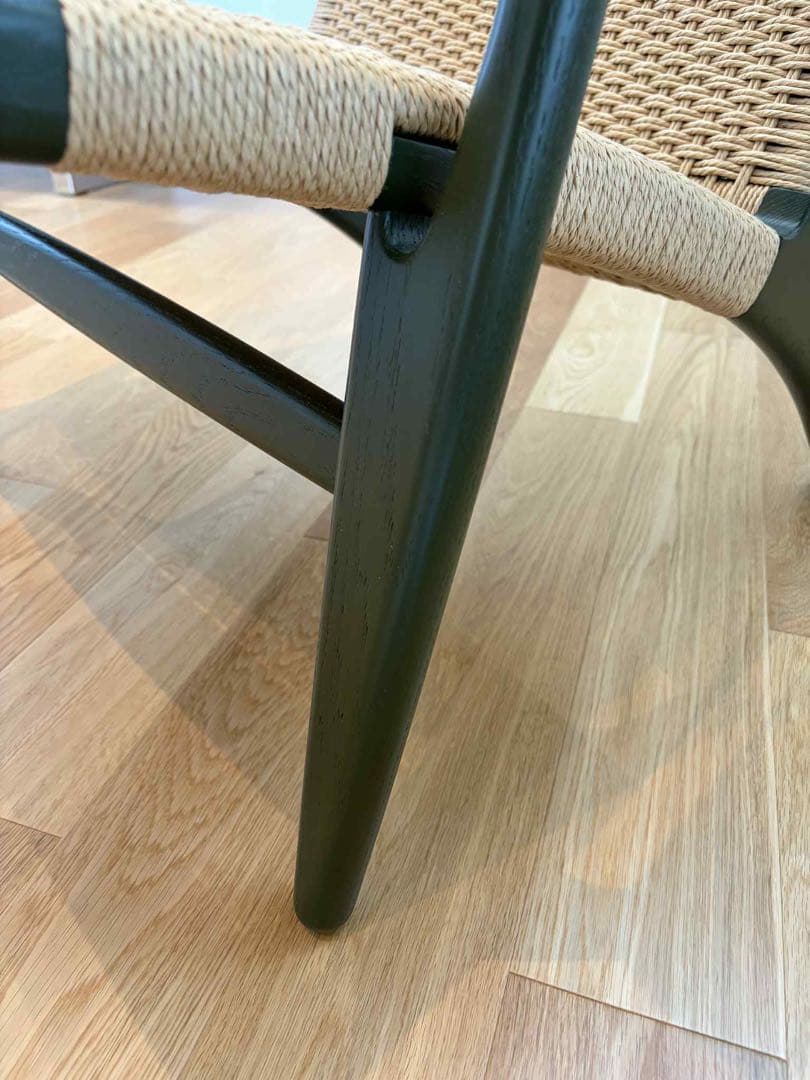 CH25 ラウンジチェア オーク ソープ仕上げ ナチュラルペーパーコード