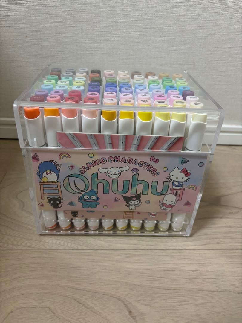 サンリオキャラクターズ×Ohuhuイラストマーカー80色