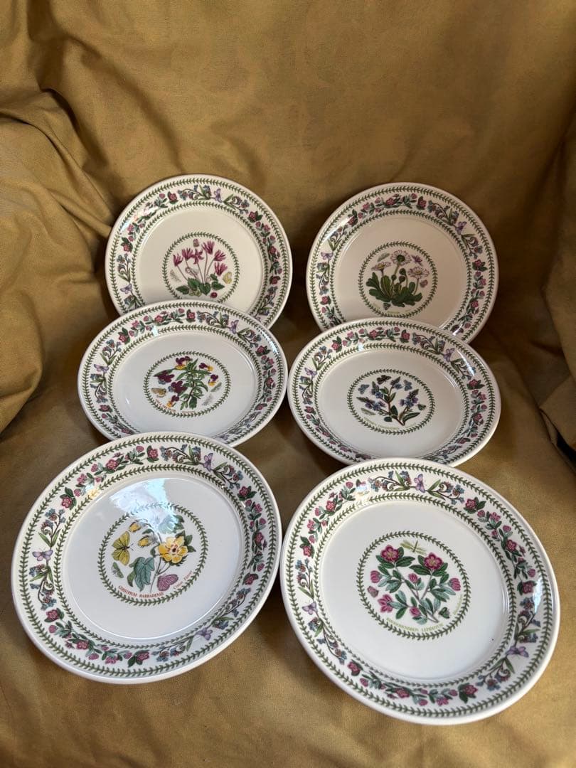 K*n様 portmeirion 花柄　皿　6枚セット