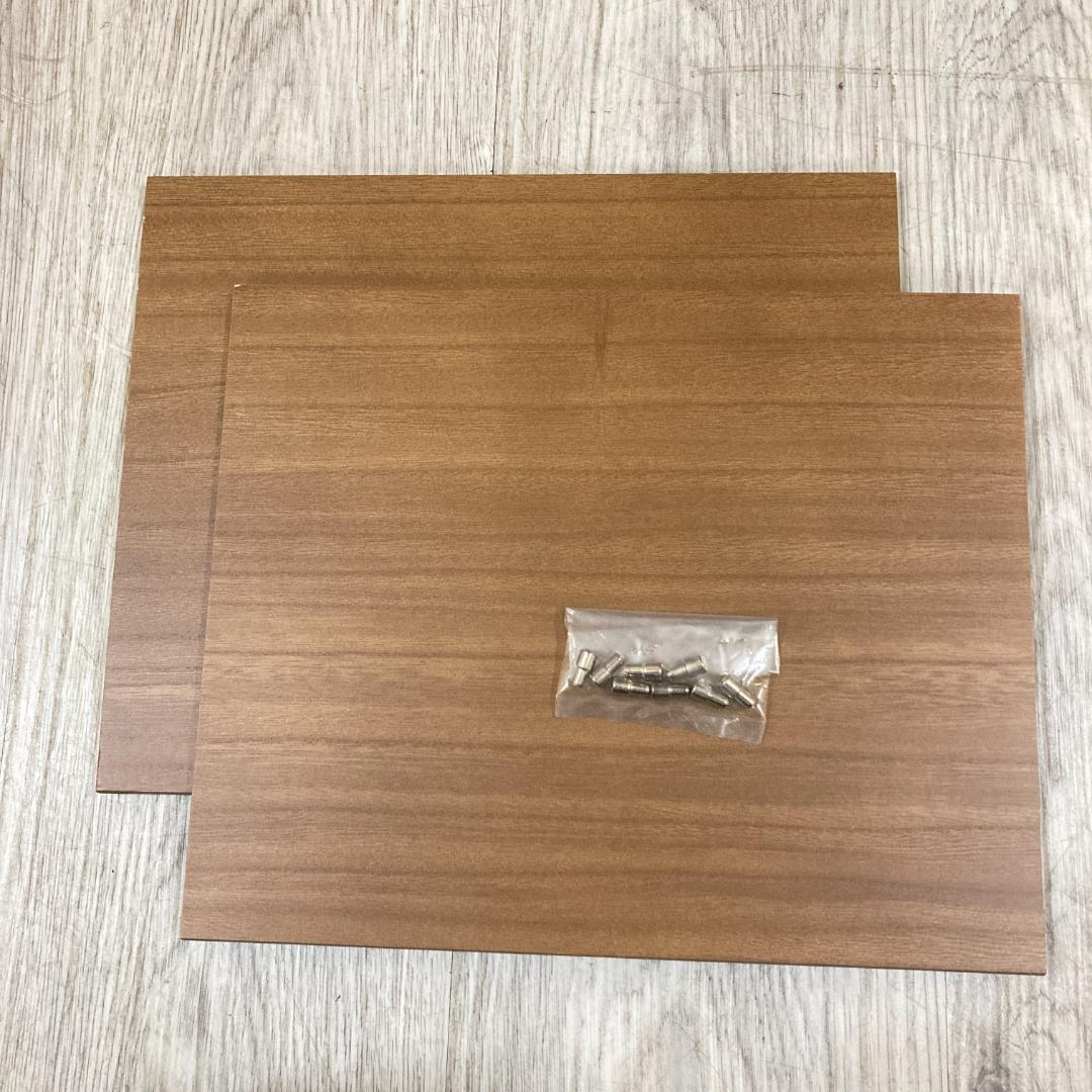 【カリモク】電話台　ラック　棚　花台　サイドチェスト　スリッパラック