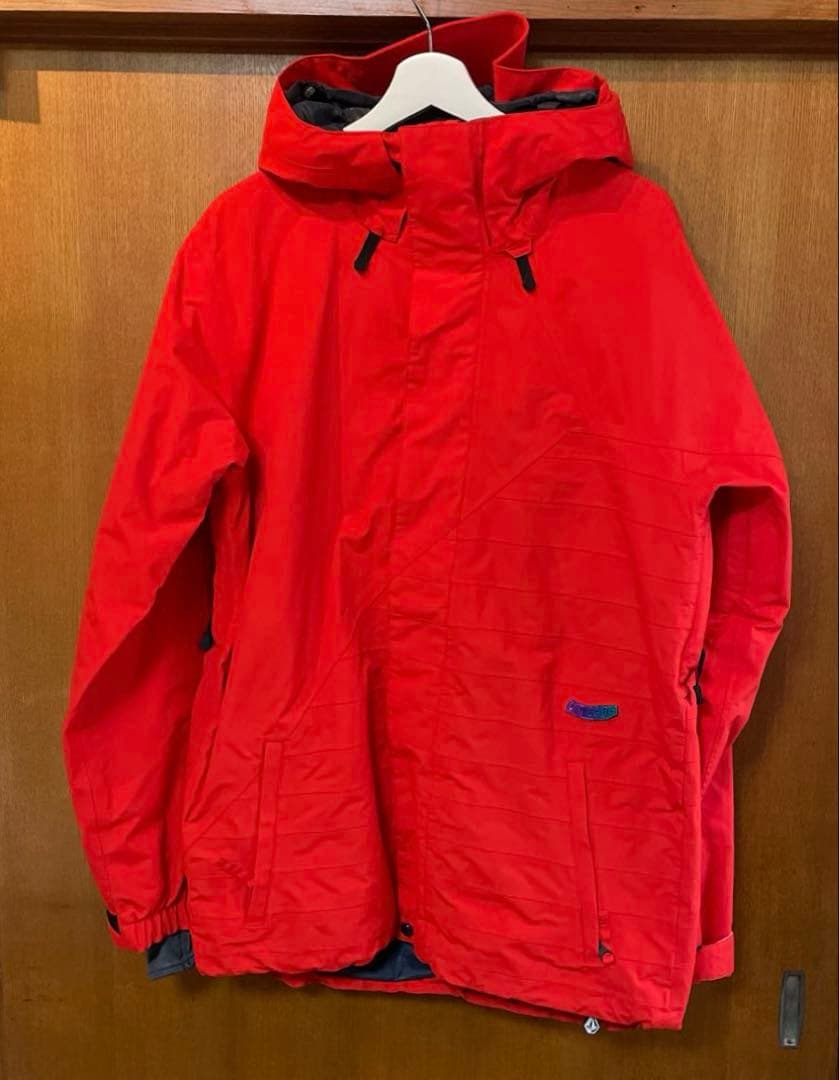 ボルコム volcom ゴアテックス　goretex ウェア　スノーボード　赤系