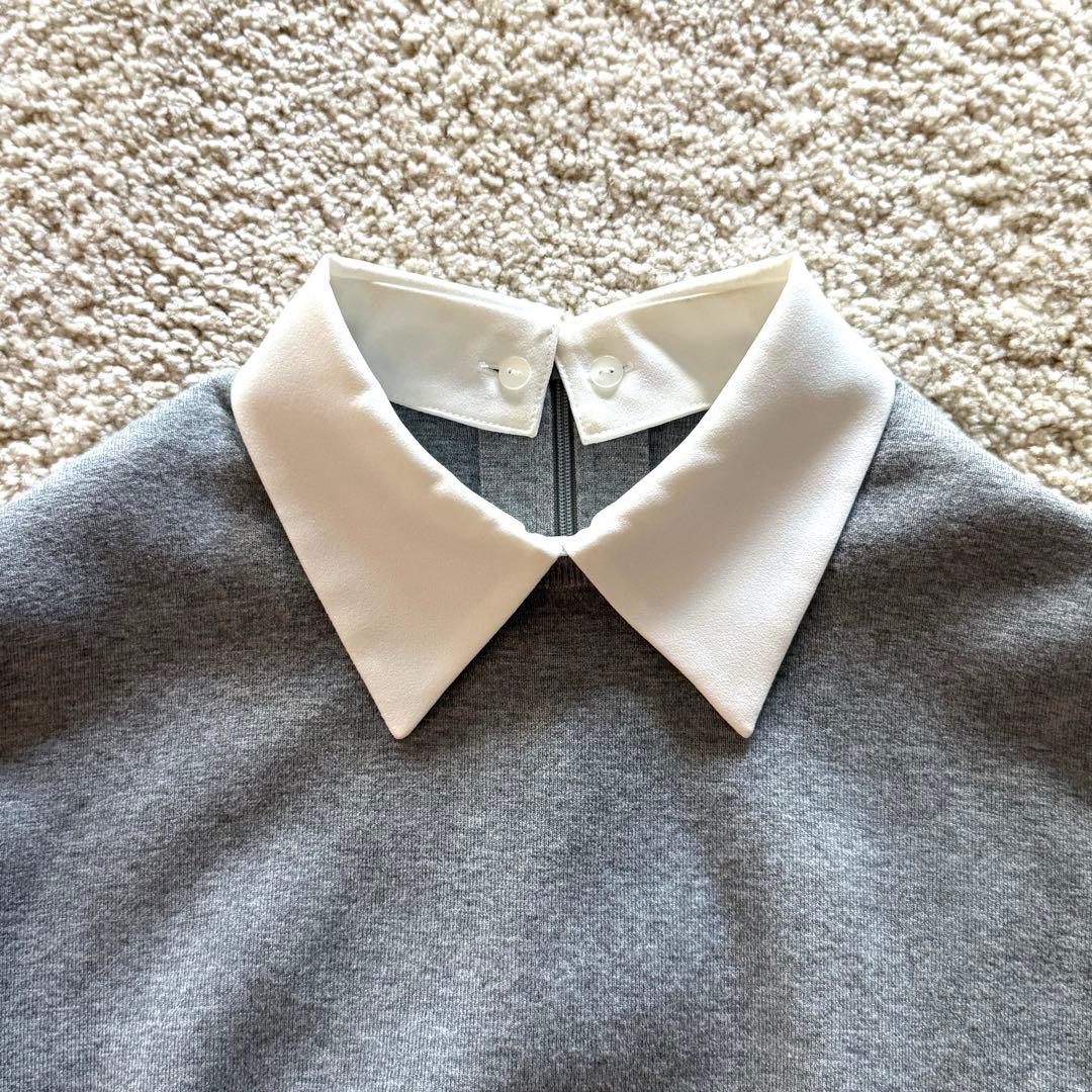 ESTNATION 2WAY 襟付きハーフスリーブ ニット 完売品　美品