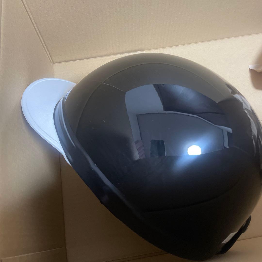 コルク半　三つボタン　黒