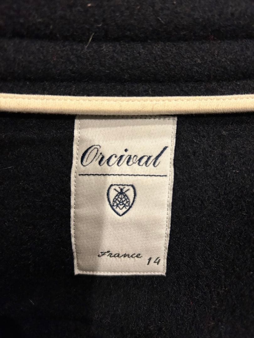 オーシバル　ダッフルコート フード付き