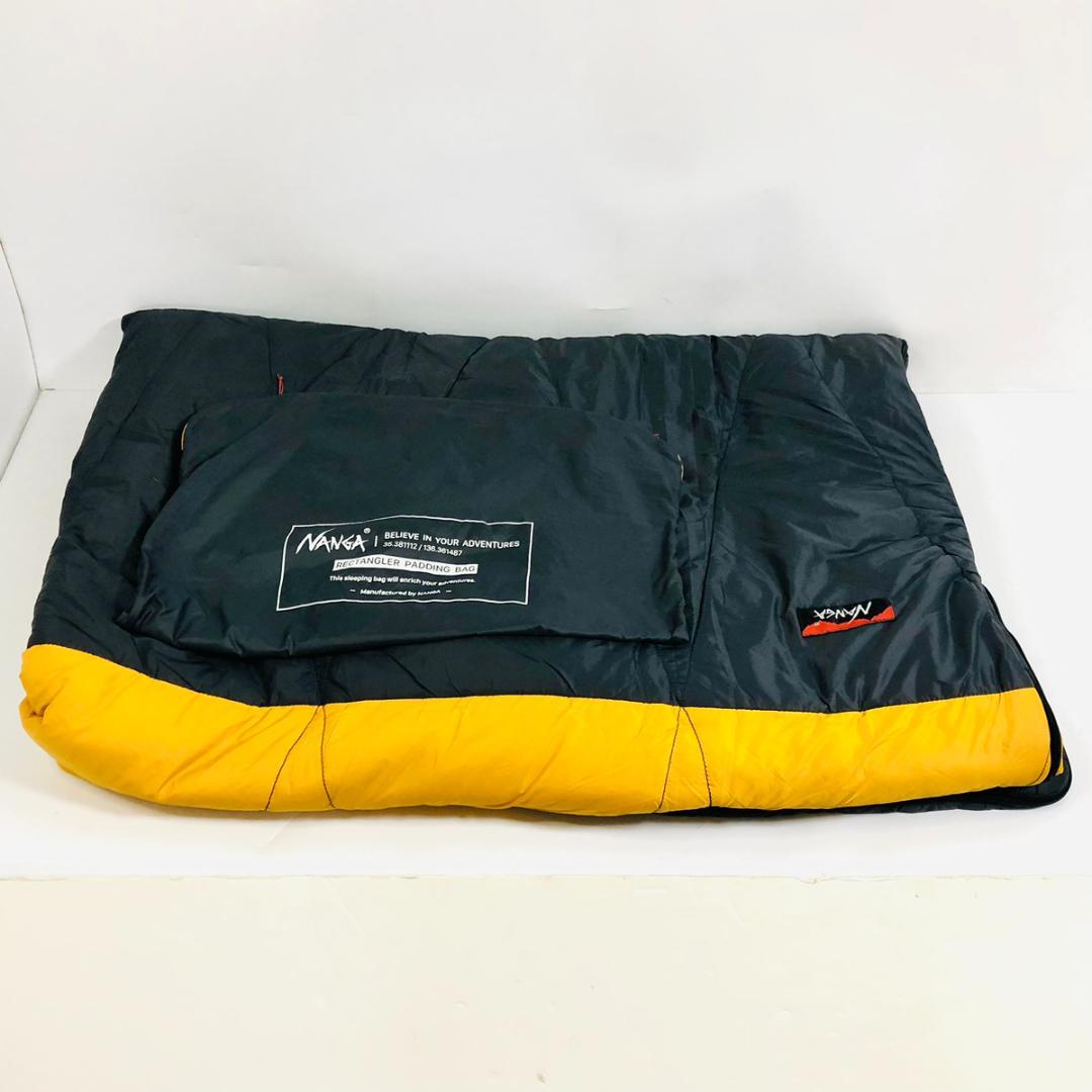 NANGA ナンガ レクタンギュラー パディング バッグ キャンプ用品 シュラフ