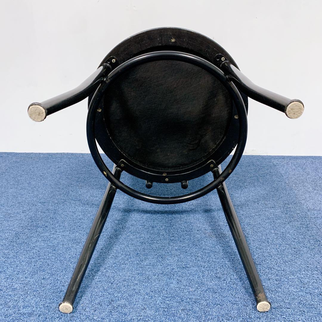 【送料込】アイアンフレーム ベントウッドチェア 2脚セット　ルーマニア製