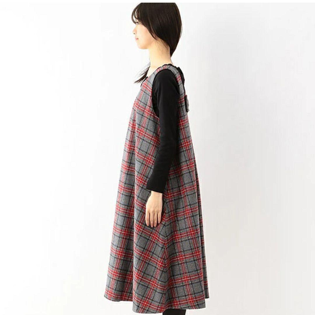 【完売品】タータンチェックAラインジャンスカ フランシュリッペ Mサイズ