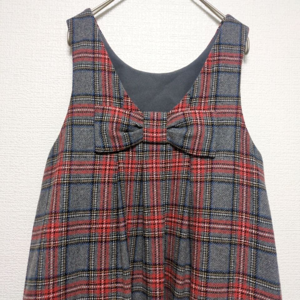 【完売品】タータンチェックAラインジャンスカ フランシュリッペ Mサイズ