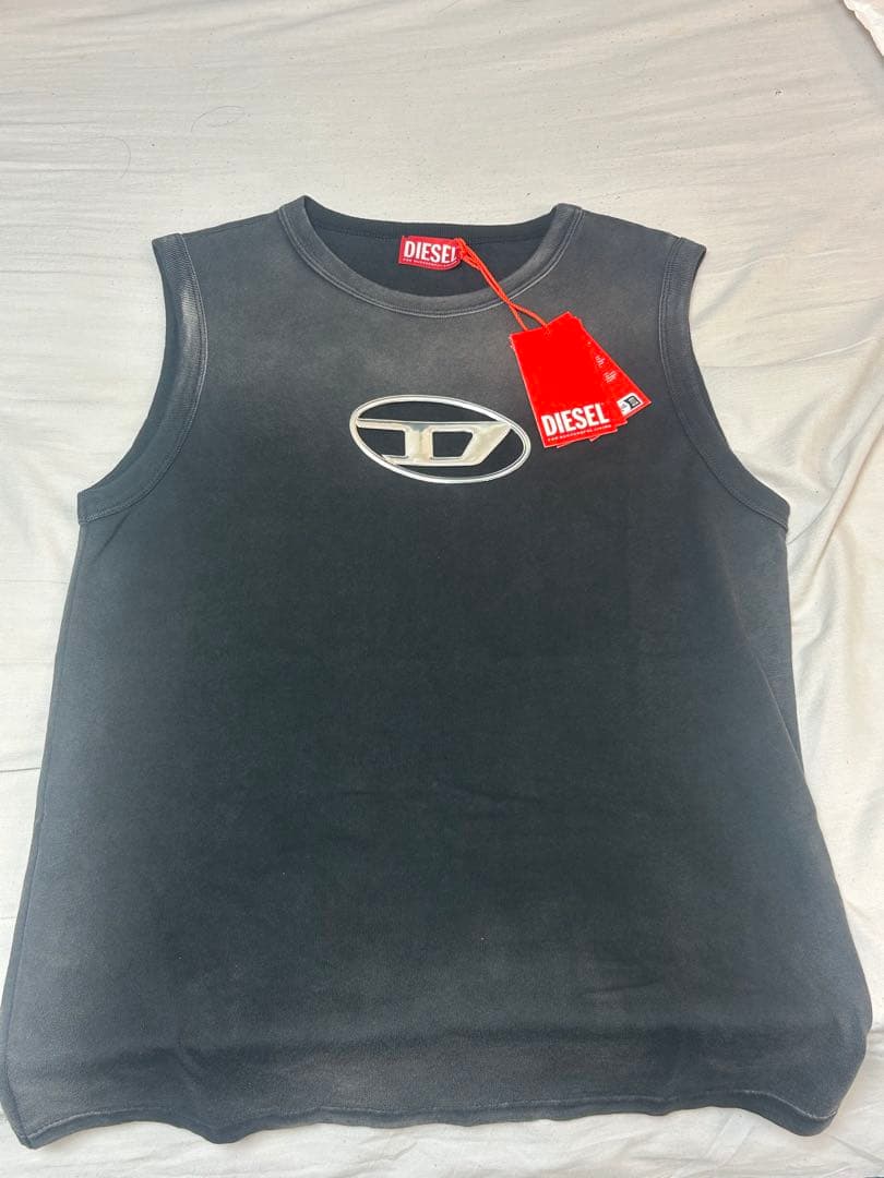 DIESEL ブラック タンクトップ S 新品未使用