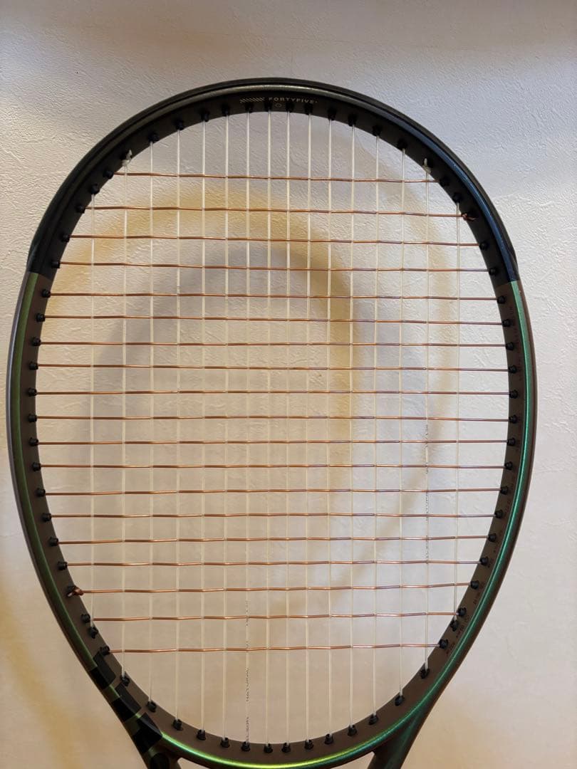 <ナチュラルガット張り上げ>ウィルソン ブレードv8 16×19 G3