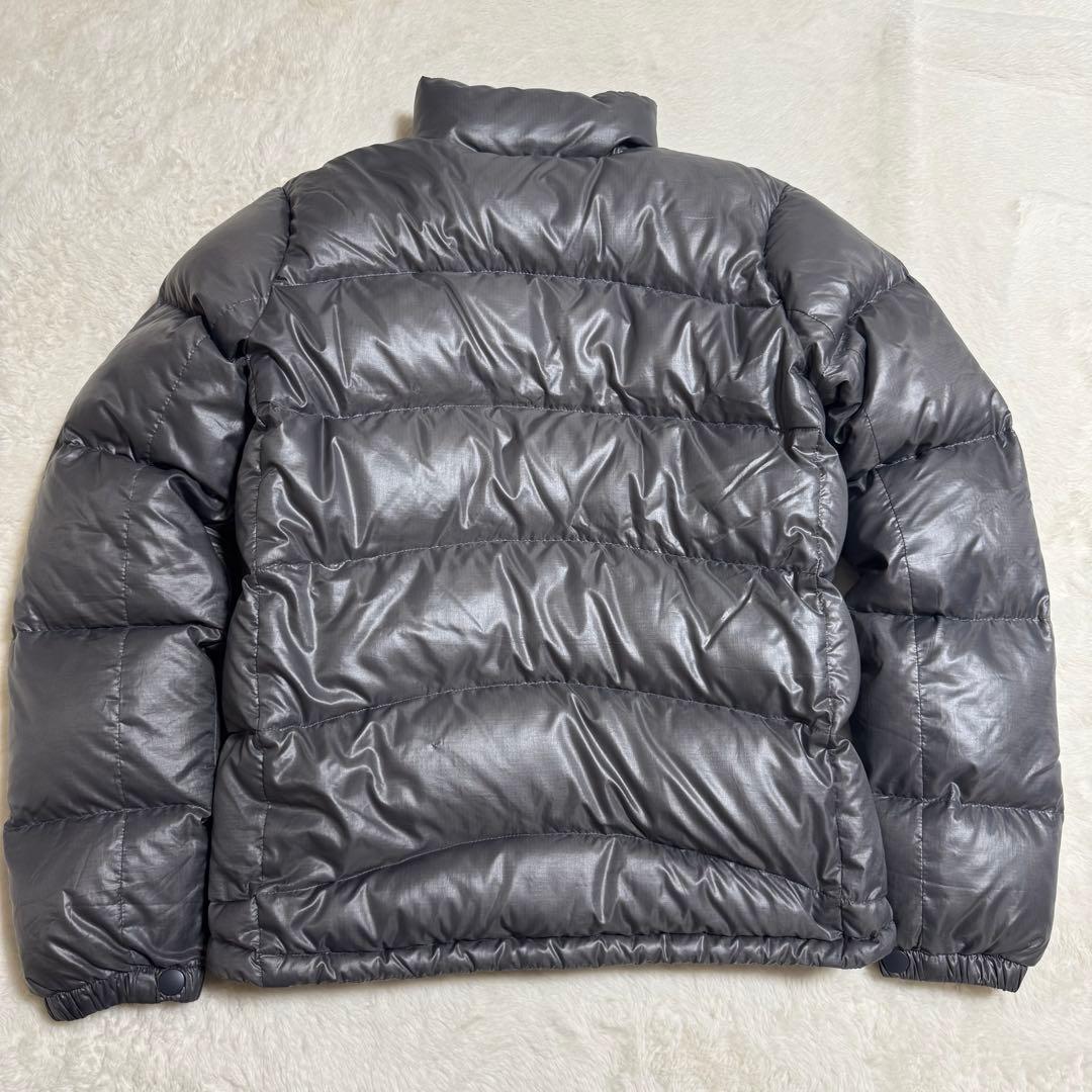 00s Marmot puffy jacket S銀短丈y2kドローコード