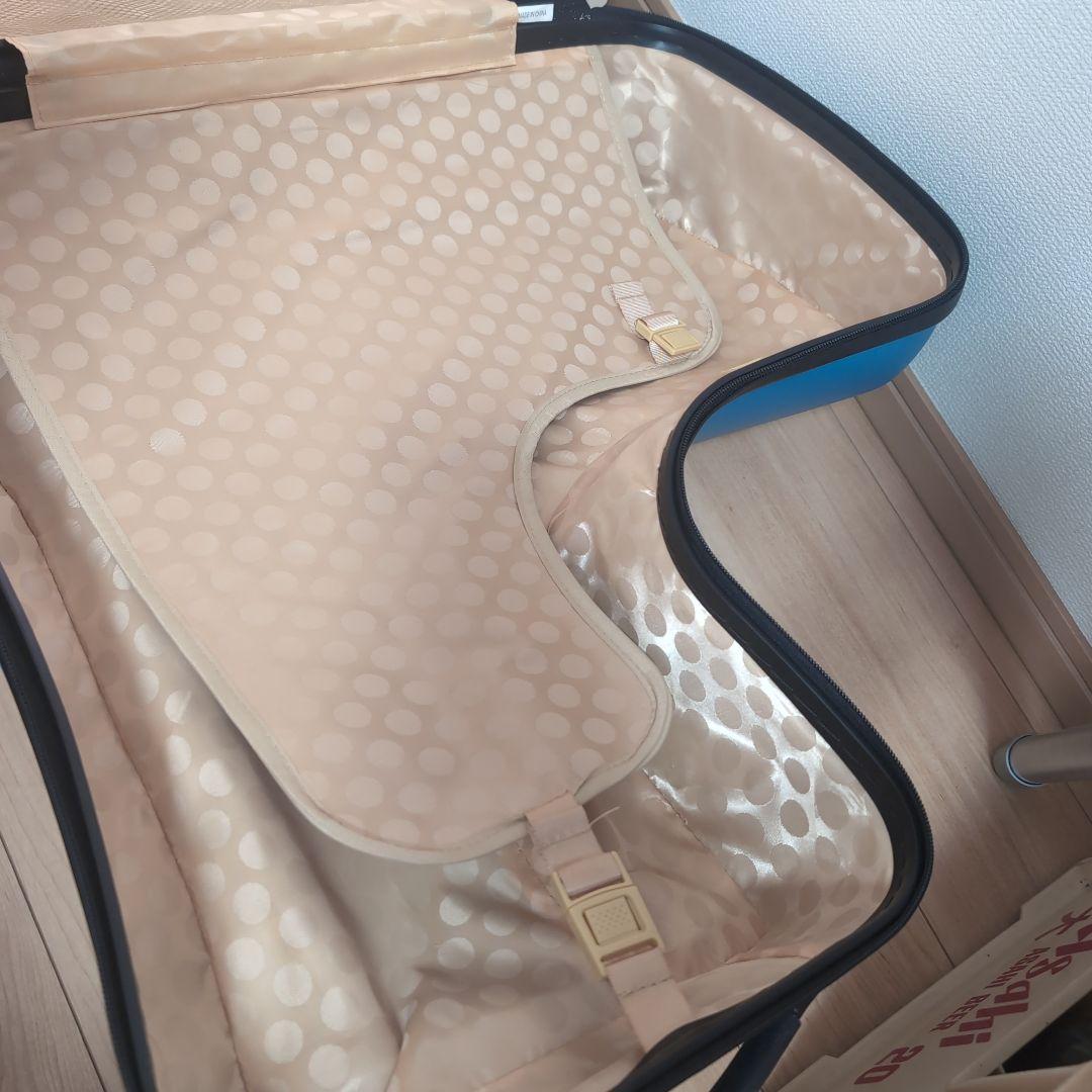 NORICCO ノリッコ 子どもが乗れるキャリーケース スーツケース 青