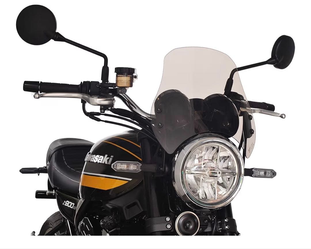 新品未使用！z900rs旭風防　スクリーン ブラウンスモーク 専用設計