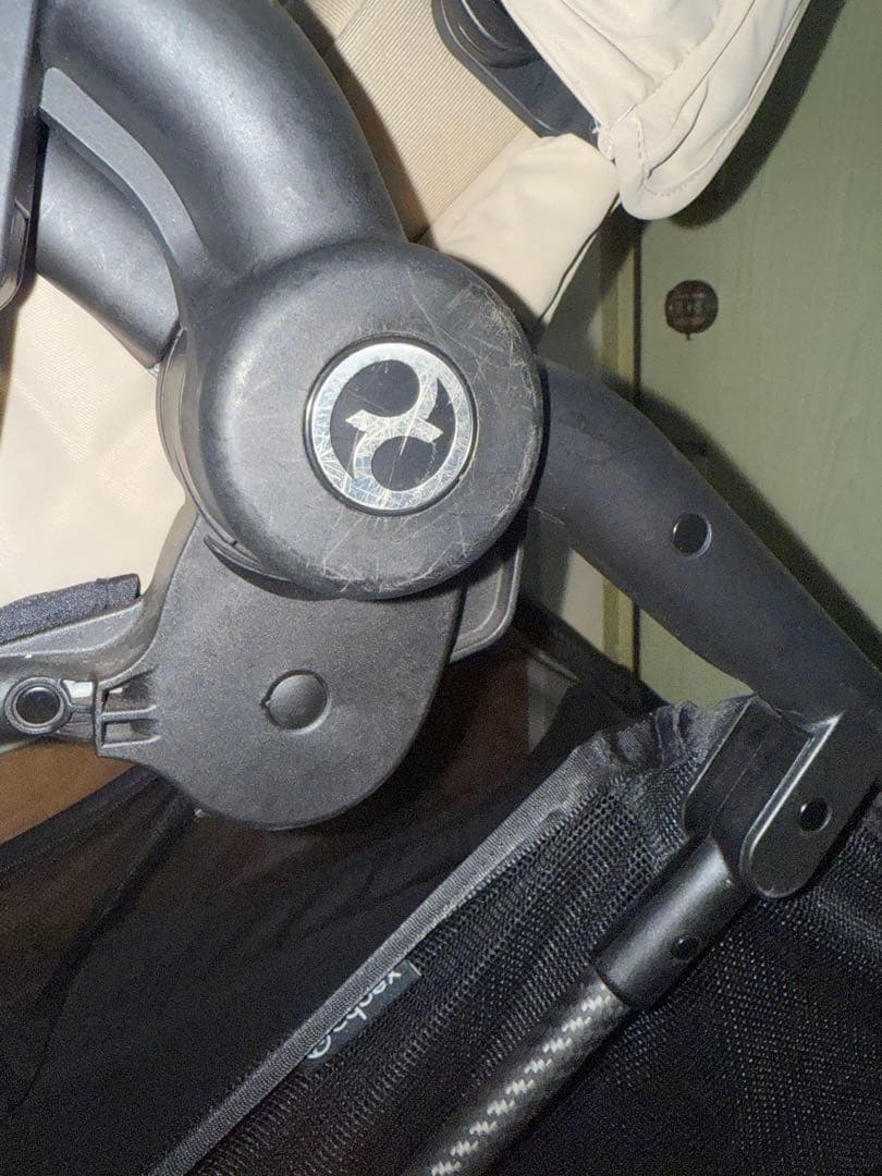 【限定値下げ】サイベックス　メリオ　カーボン　2023 ベージュ　レインカバー