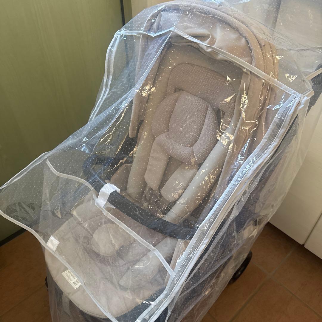 【限定値下げ】サイベックス　メリオ　カーボン　2023 ベージュ　レインカバー