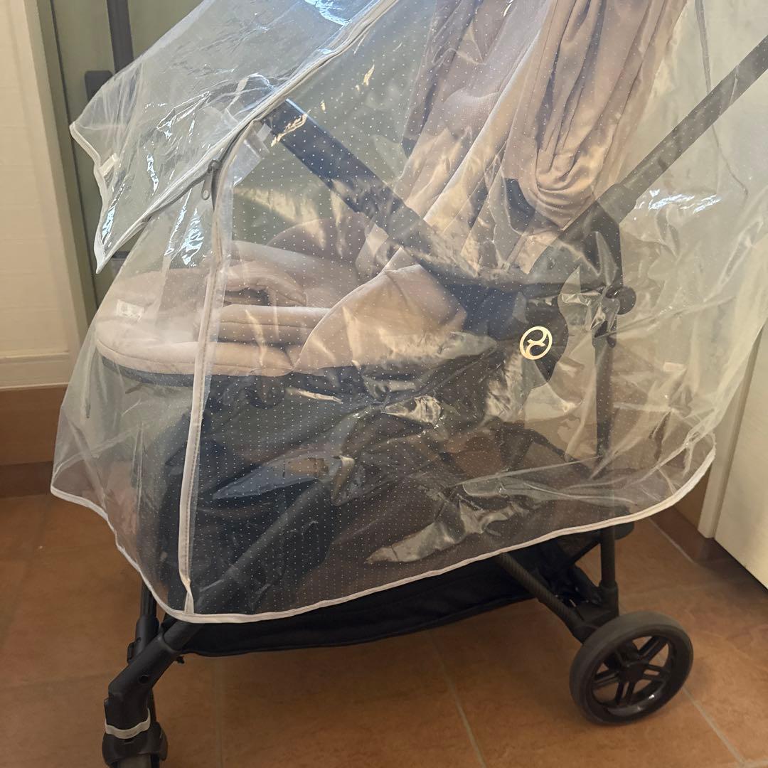 【限定値下げ】サイベックス　メリオ　カーボン　2023 ベージュ　レインカバー