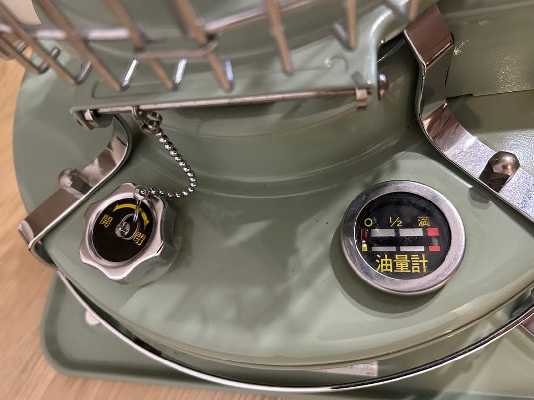 アラジン　ブルーフレーム　グリーン　2014年製　カバー,クリーナー,取説付